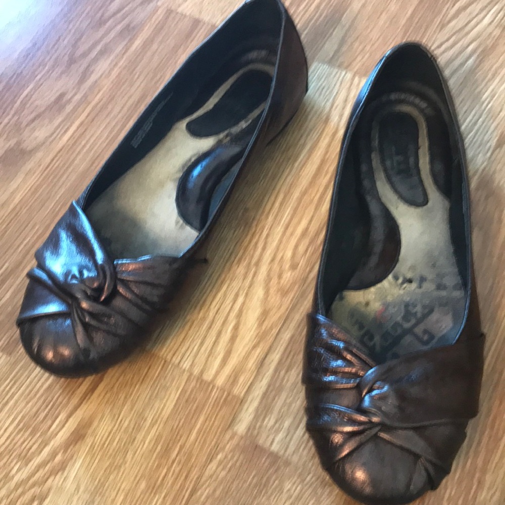 Copper colored flats